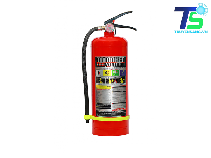 Bình chữa cháy Tomoken 4kg dạng bột ABC TMK-VJ-ABC/4kg 1 Bình chữa cháy Tomoken 4kg dạng bột ABC TMK-VJ-ABC/4kg
