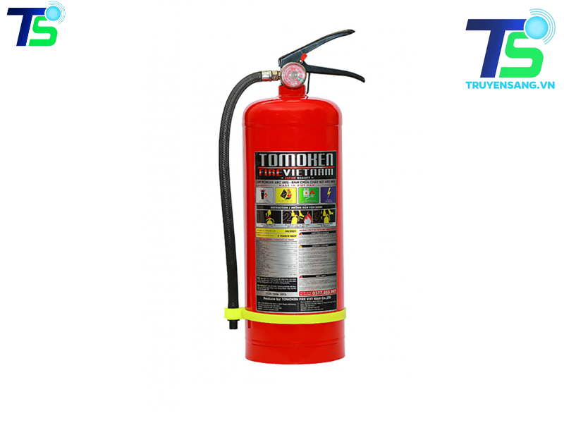 Bình chữa cháy Tomoken 4kg dạng bột ABC TMK-VJ-ABC/4kg 2 Bình chữa cháy Tomoken 4kg dạng bột ABC TMK-VJ-ABC/4kg