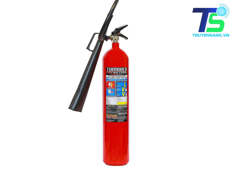 Bình chữa cháy Tomoken 5kg dạng khí CO2 TMK-VJ-CO2/5Kg 1 Bình chữa cháy Tomoken 5kg dạng khí CO2 TMK-VJ-CO2/5Kg