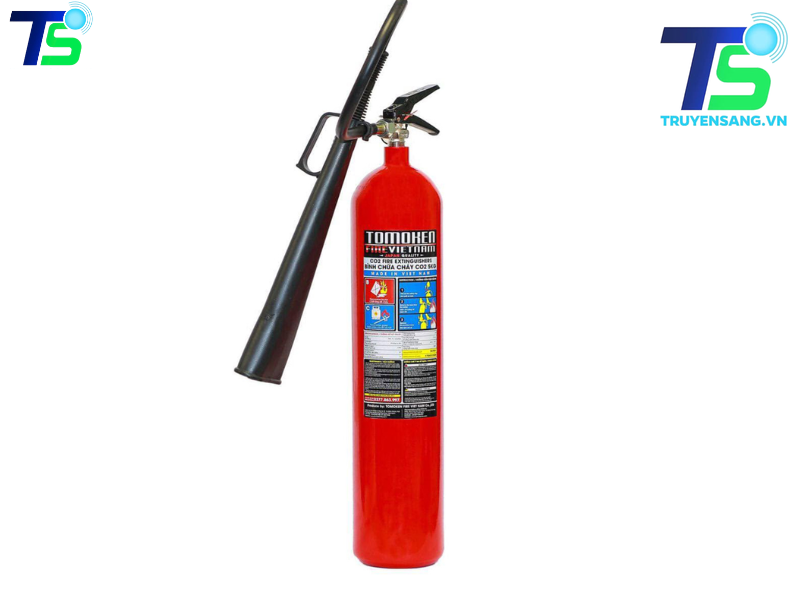 Bình chữa cháy Tomoken 5kg dạng khí CO2 TMK-VJ-CO2/5Kg 2 Bình chữa cháy Tomoken 5kg dạng khí CO2 TMK-VJ-CO2/5Kg