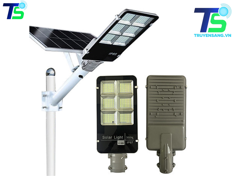 Đèn bàn chải năng lượng mặt trời 200W