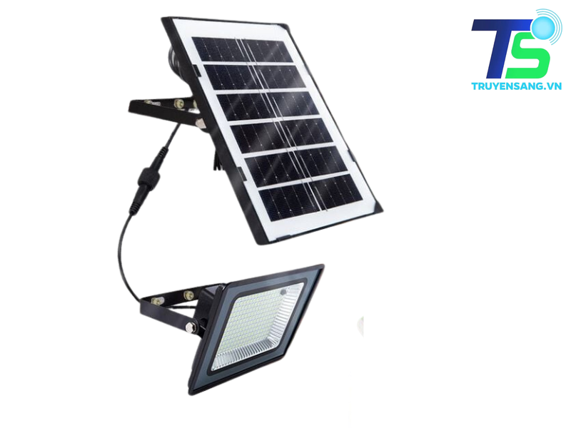 Đèn gắn tường năng lượng mặt trời 100W 369 led 1 Đèn gắn tường năng lượng mặt trời 100W 369 led