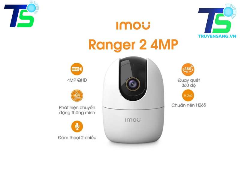 Camera IP Wifi Imou IPC-A42P 2K 4MP