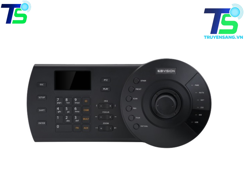 Bàn điều khiển camera Speed Dome KBVISION KX-C100NK 1 Bàn điều khiển camera Speed Dome KBVISION KX-C100NK