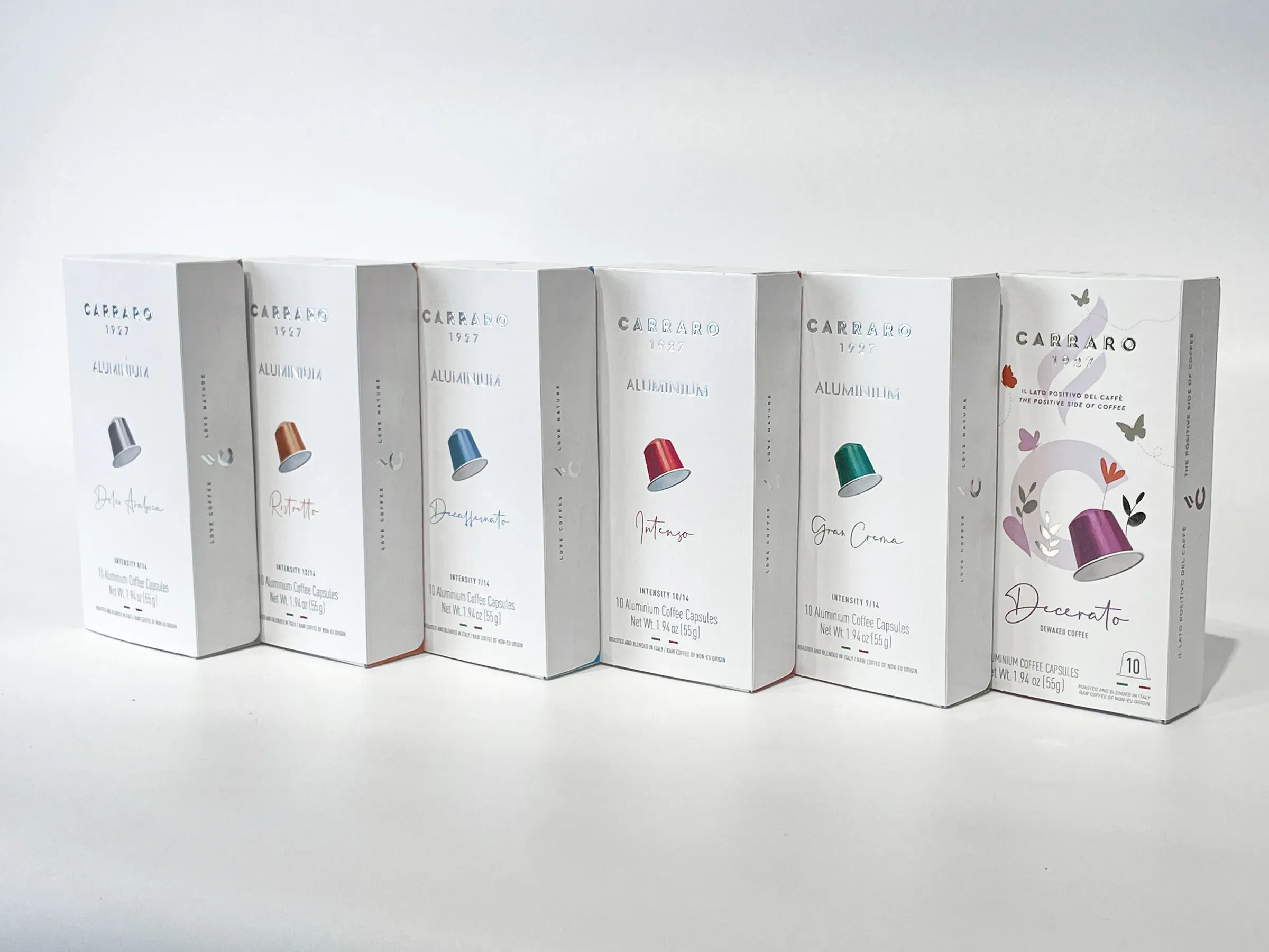 Cà phê viên nén Carraro capsule Alu. Dolci Arabica - 10 viên NESPRESSO - 100% Arabica (Copy) 1 imgi 54