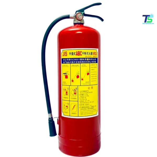 Bình chữa cháy bột ABC 8kg kèm tem tại Đà Nẵng 1 Ảnh minh họa Bình bột ABC 8kg dạng MFZL8