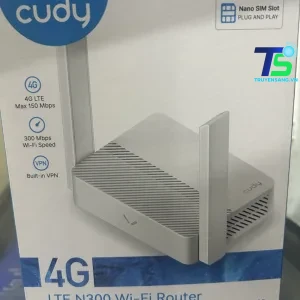 Hộp bộ phát WiFi 4G Cudy LT300 thực tế tại Truyền Sáng Đà Nẵng