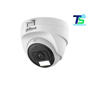 Camera Dahua DH-HAC-T1A21P-U-IL-A bán cầu 2MP có micro và ánh sáng kép