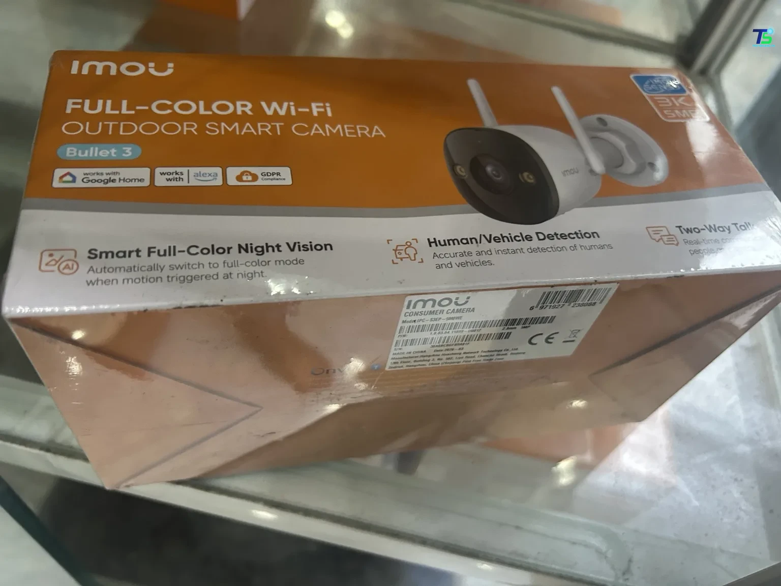 Camera IMOU IPC-S3EP-5M0WE 5MP Bullet 3 tại Đà Nẵng 1 Hộp camera IMOU IPC-S3EP-5M0WE Bullet 3 5MP thực tế tại Truyền Sáng Đà Nẵng